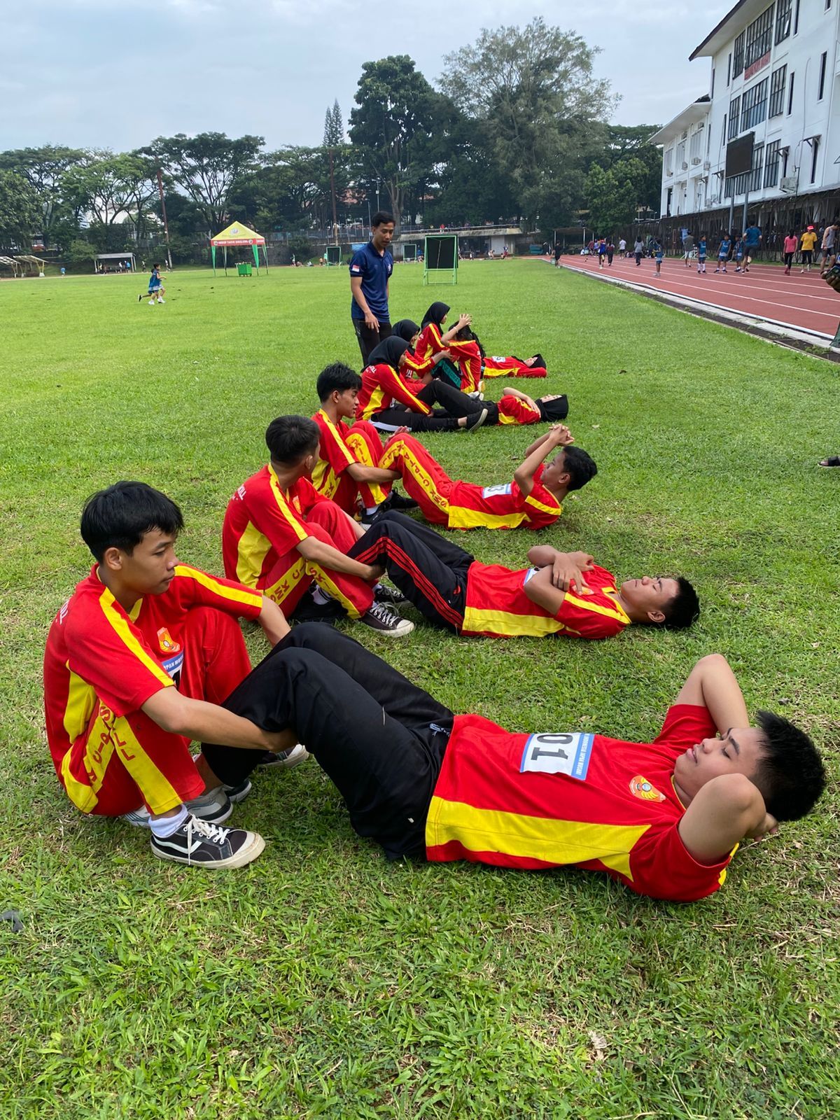 Tes fisik: sit-up